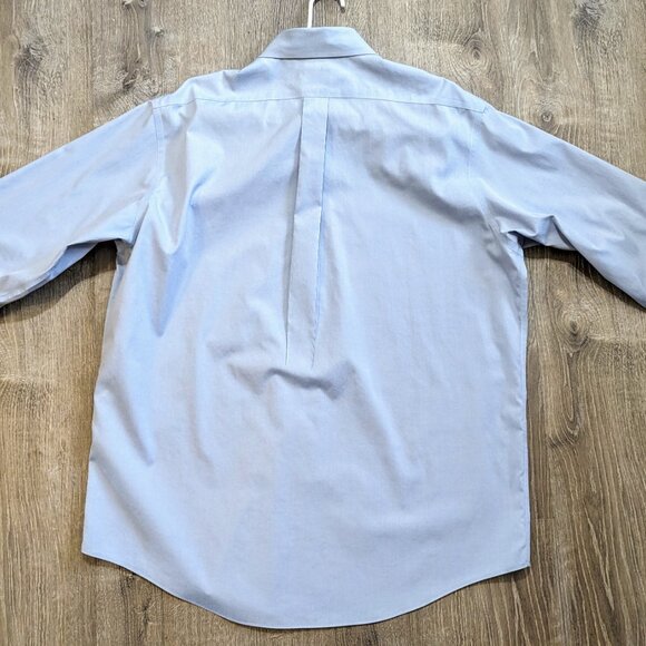 Brooks Brothers Button-Down Shirt Mens size 17-2/3 Blue Oxford - Picture 6 of 6